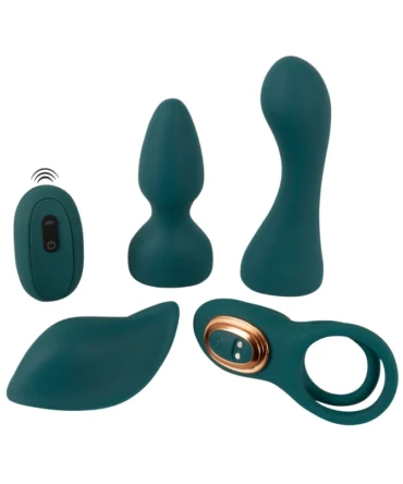 Mini wibrator z wymiennymi końcówkami